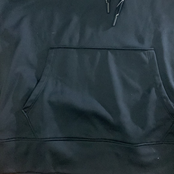 Wonems Under armor fleece Big logo gradient flock hoodie - Picture 3 of 5